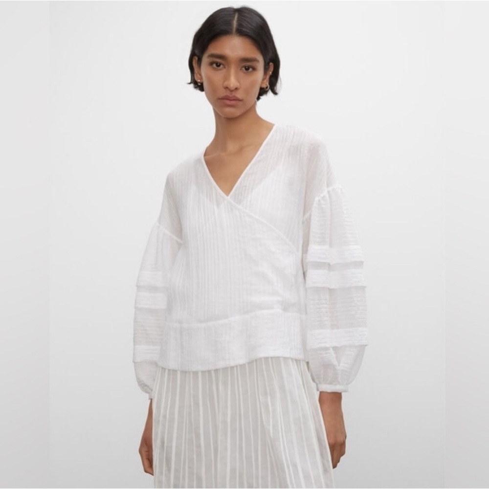Club Monaco Wrap Top